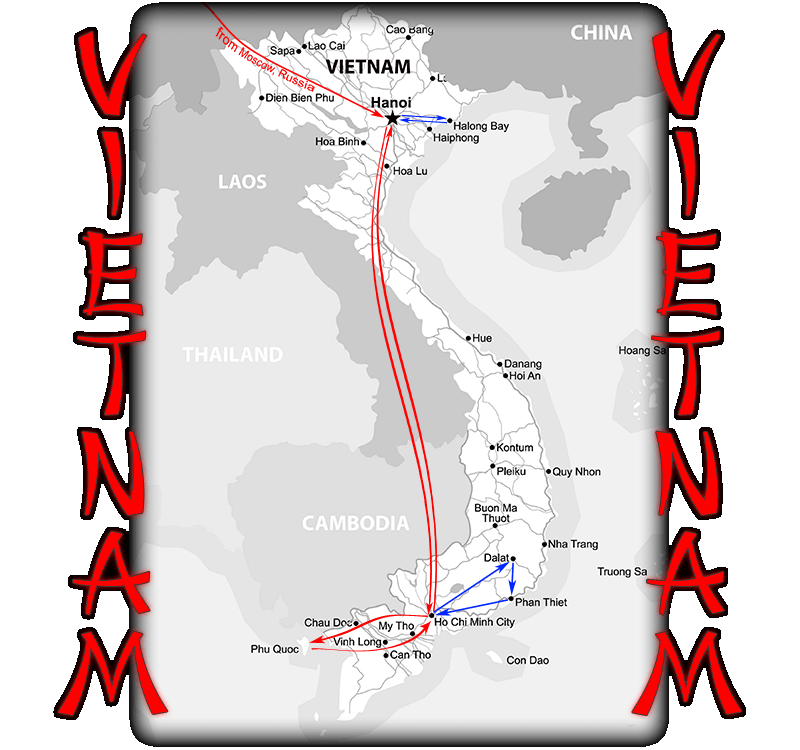 Vietnam Map